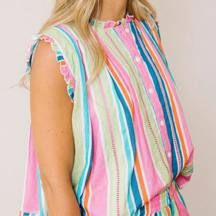 Sunshine Tienda Augustine Top - Capri by Sunset & Co.