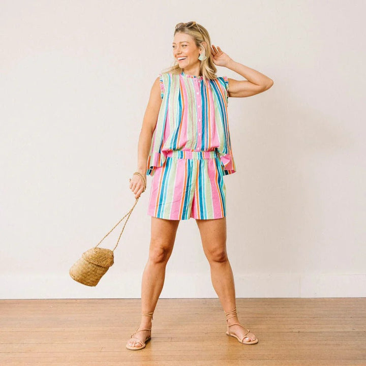 Sunshine Tienda Augustine Top - Capri by Sunset & Co.