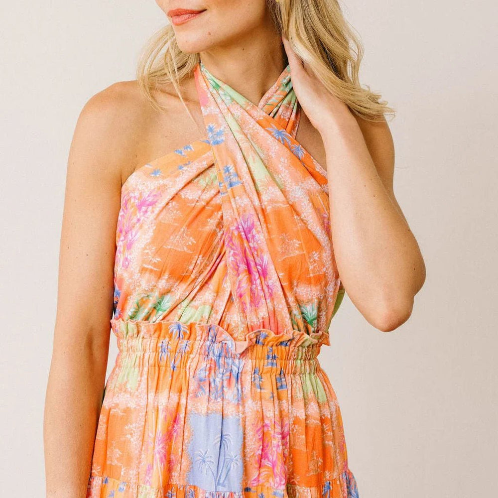 Sunshine Tienda Capri Dress - Capri by Sunset & Co.