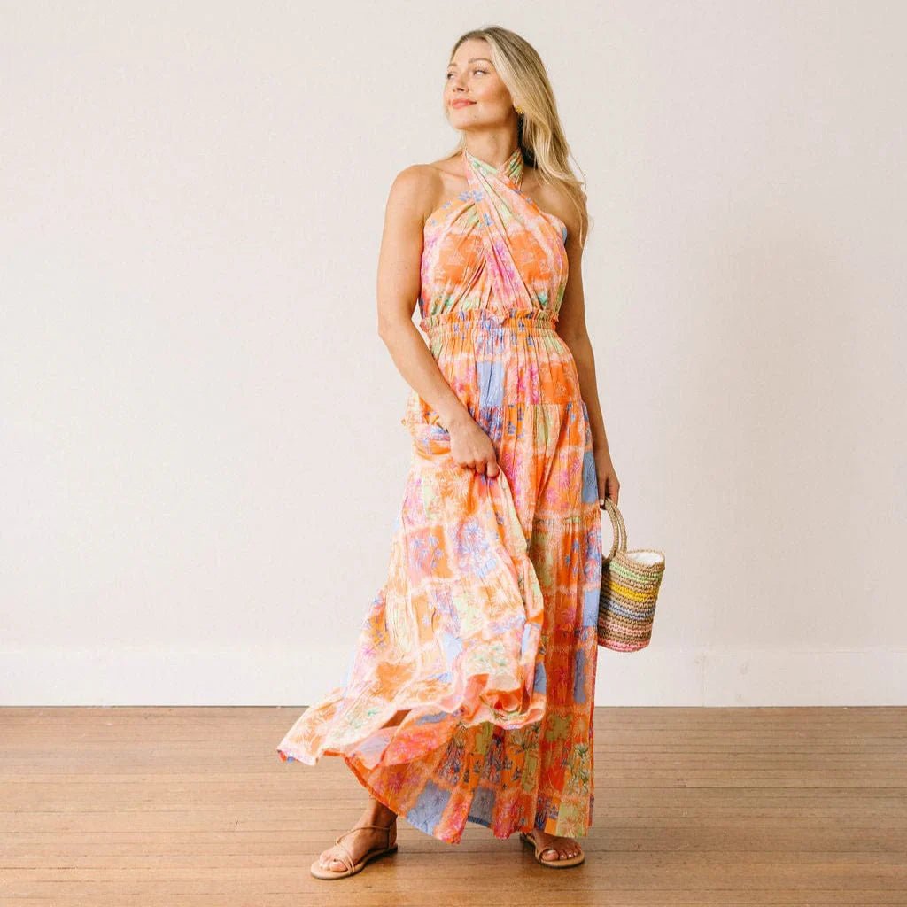 Sunshine Tienda Capri Dress - Capri by Sunset & Co.