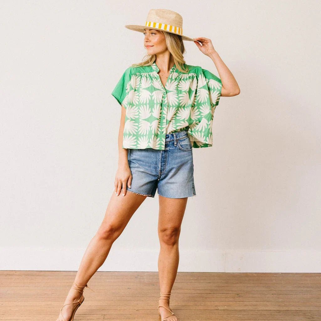 Sunshine Tienda Savannah Top - Capri by Sunset & Co.