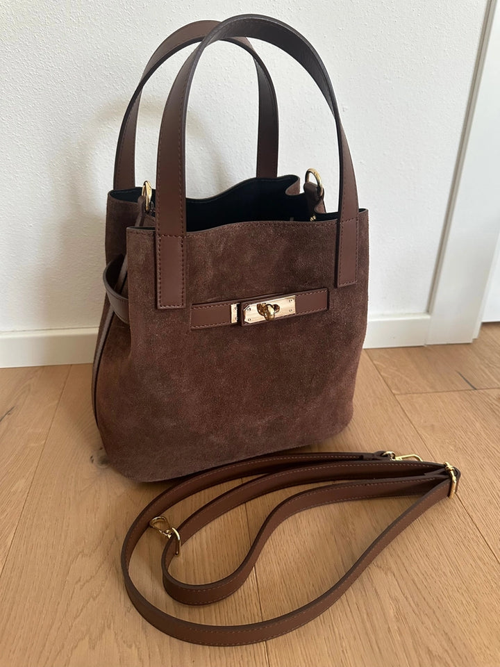 Tatiana Suede Bucket Bag