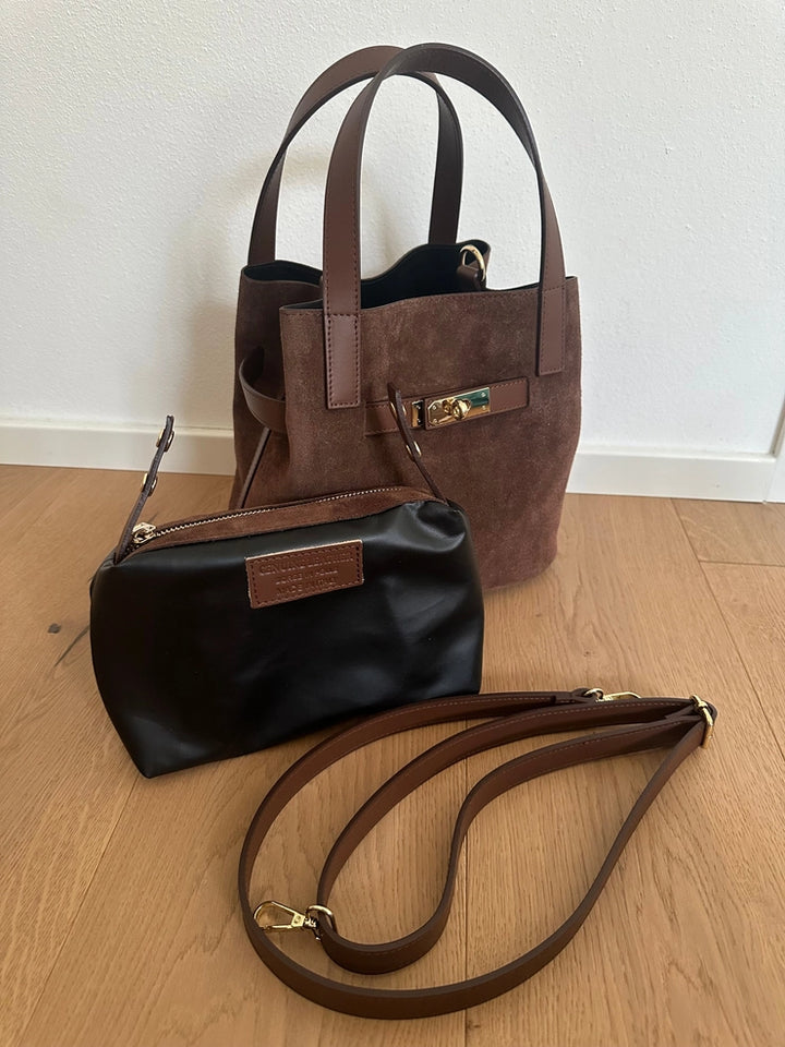 Tatiana Suede Bucket Bag