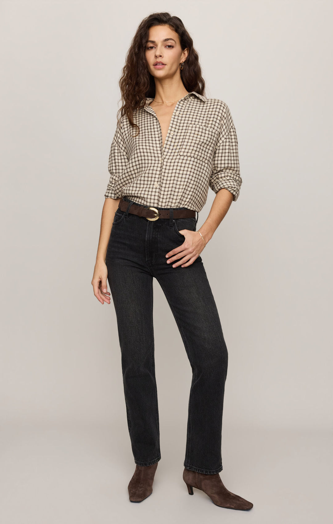 Z Supply River Plaid Button Up