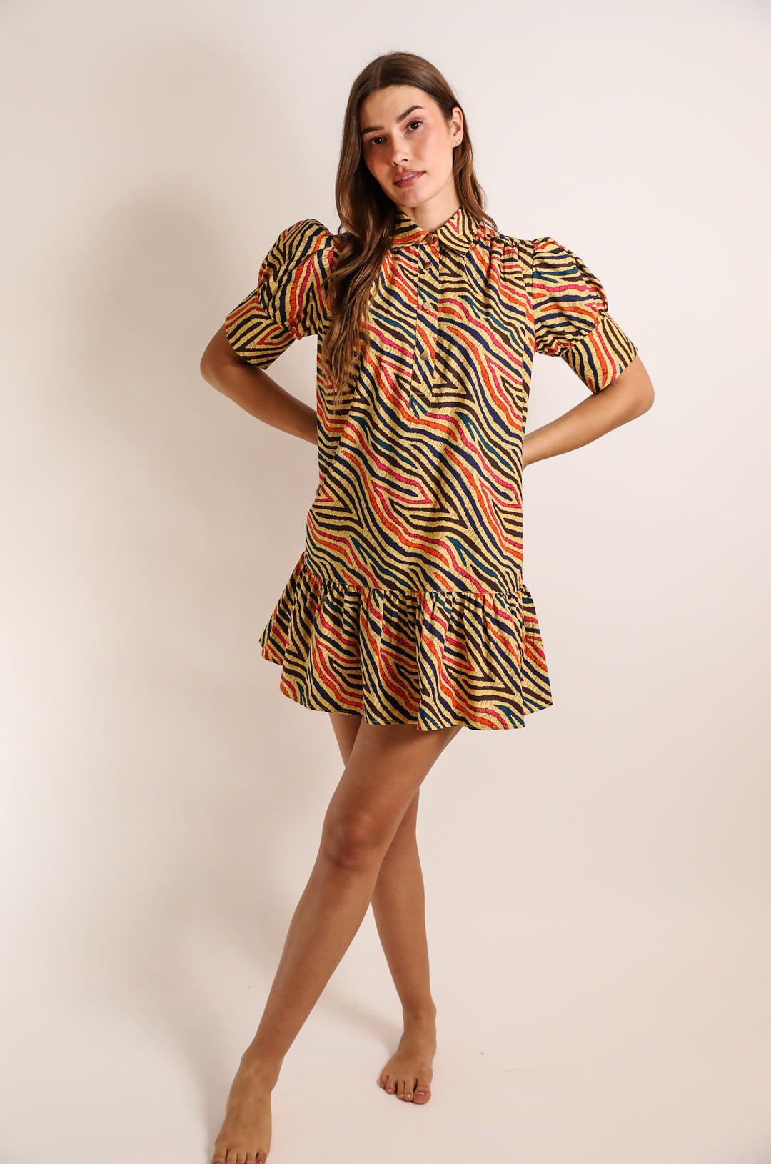 Never A Wallflower Everything Short Sleeve Dress