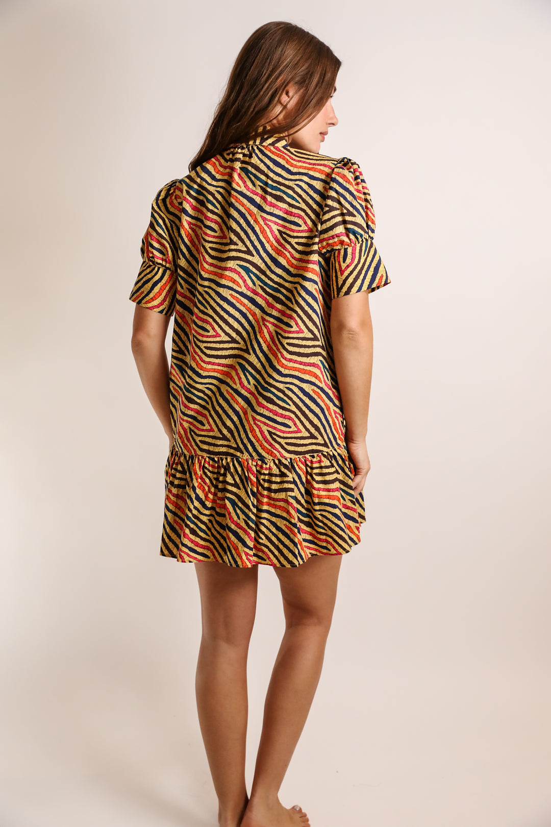 Never A Wallflower Everything Short Sleeve Dress