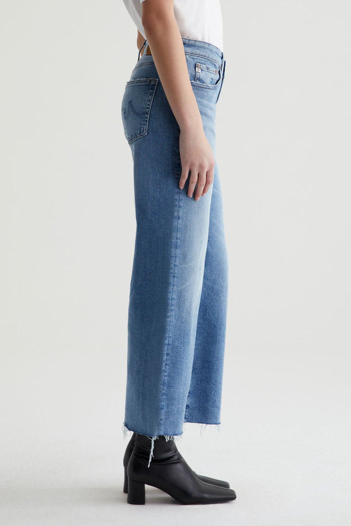 AG Jeans Saige Wide Leg Crop Jean - Capri by Sunset & Co.