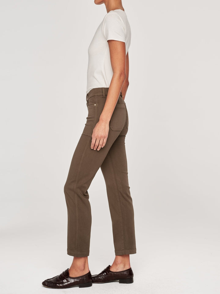 DL1961 Mara Straight Instasculpt Mid Rise - Capri by Sunset & Co.