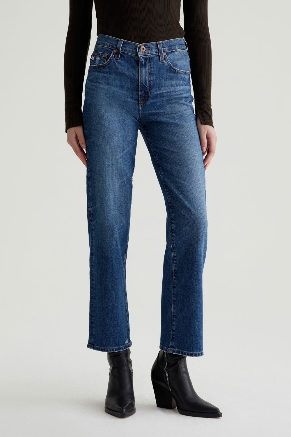 AG Brinley Straight Leg Jeans - Capri by Sunset & Co.