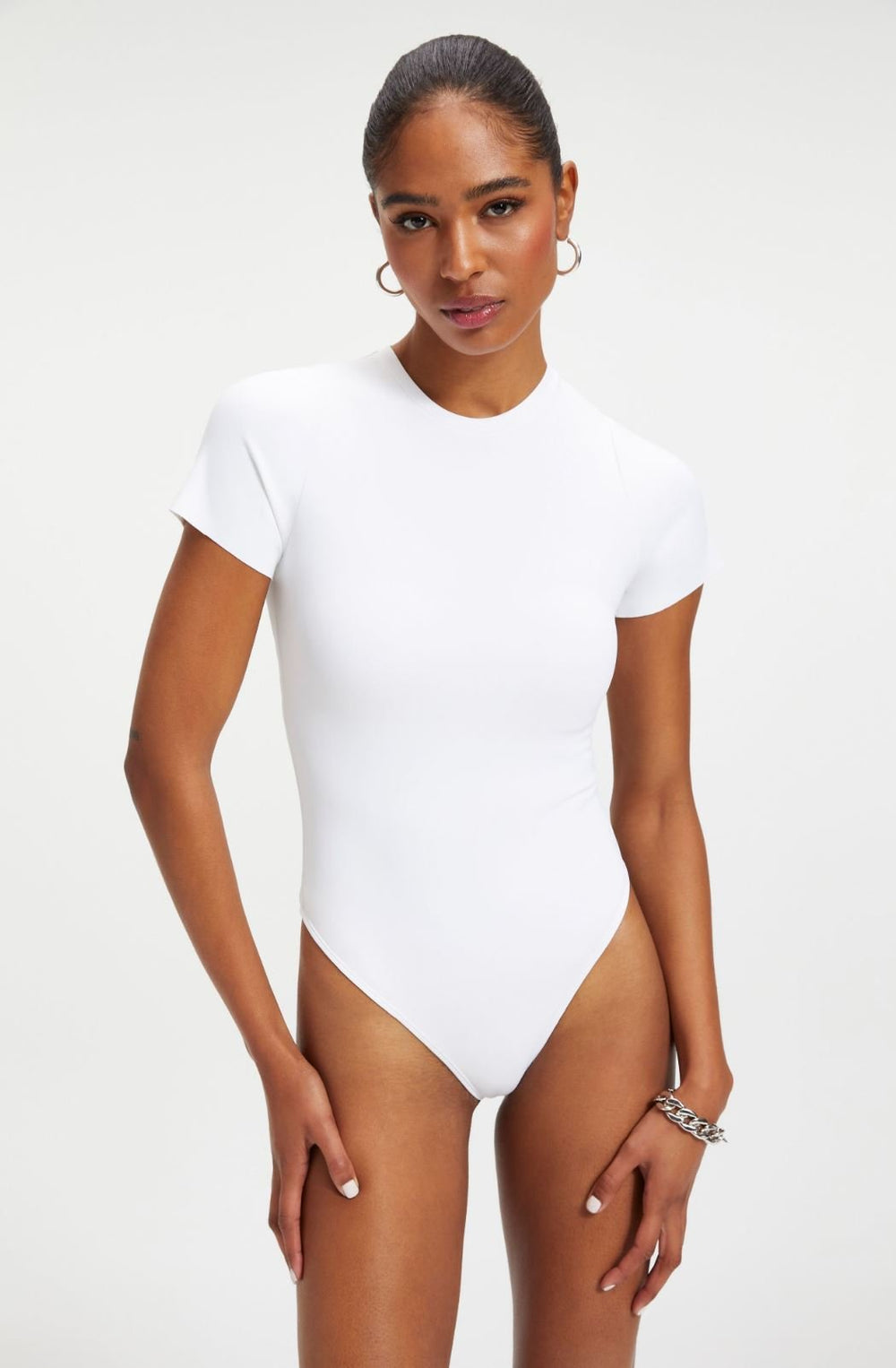 Good American Scuba Tee Bodysuit - Capri by Sunset & Co.