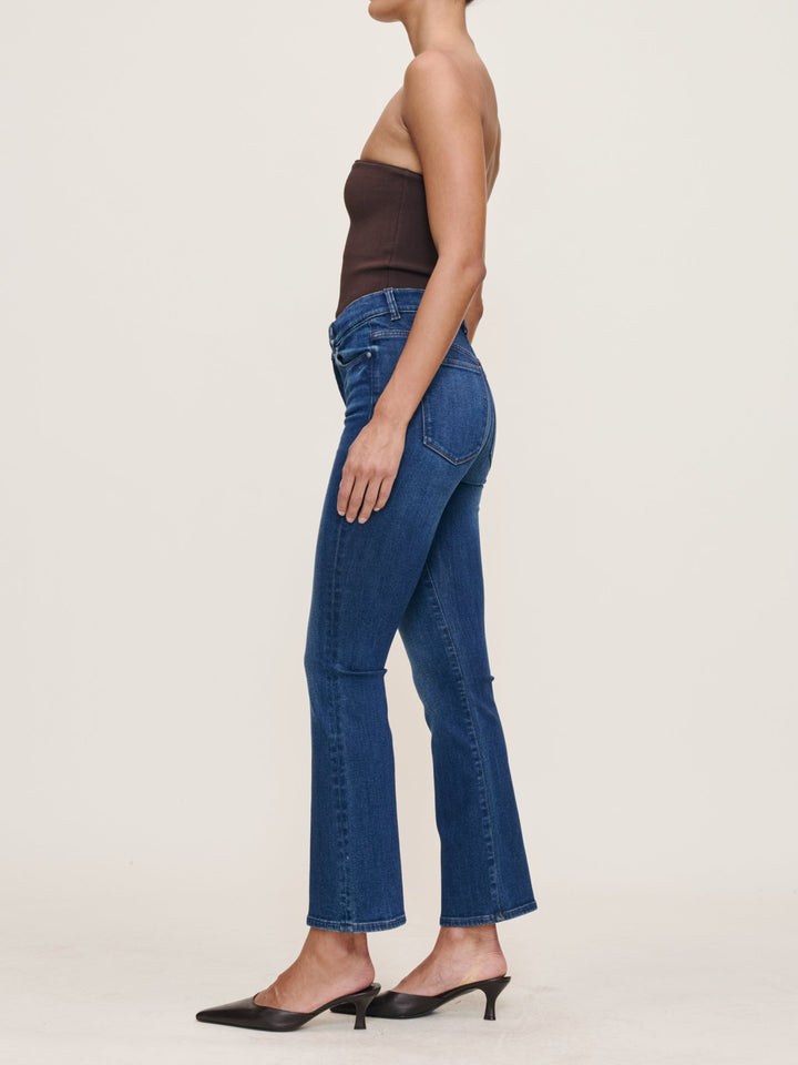 DL1961 Bridget Boot High Rise Instasculpt Crop - Capri by Sunset & Co.