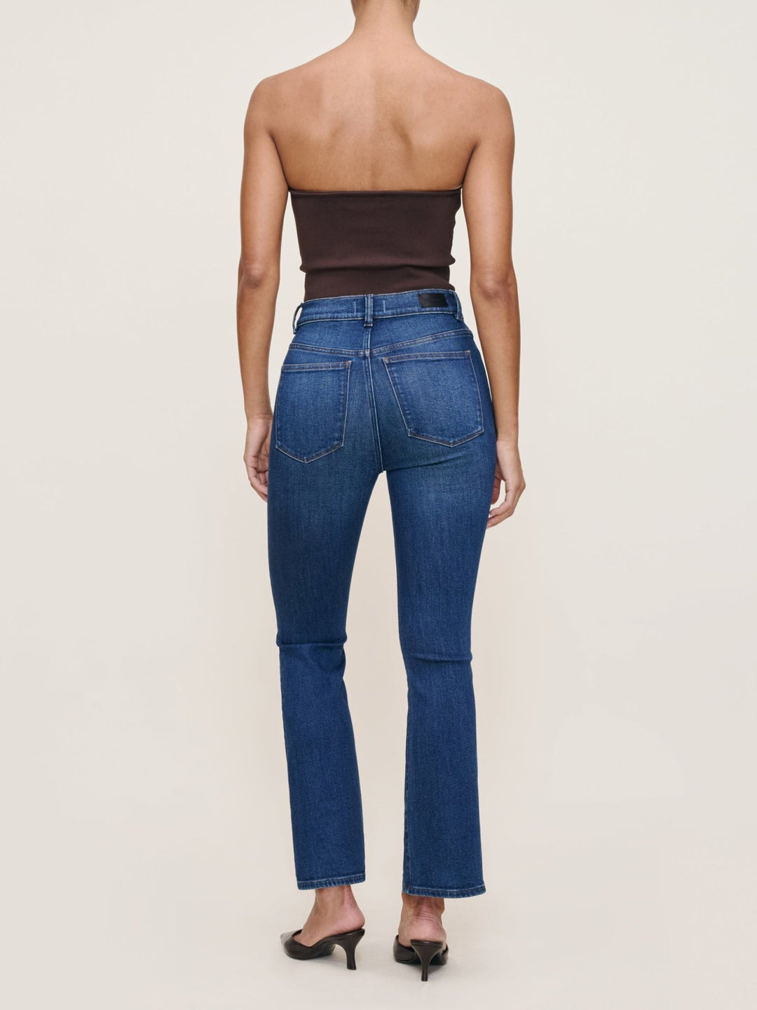 DL1961 Bridget Boot High Rise Instasculpt Crop - Capri by Sunset & Co.