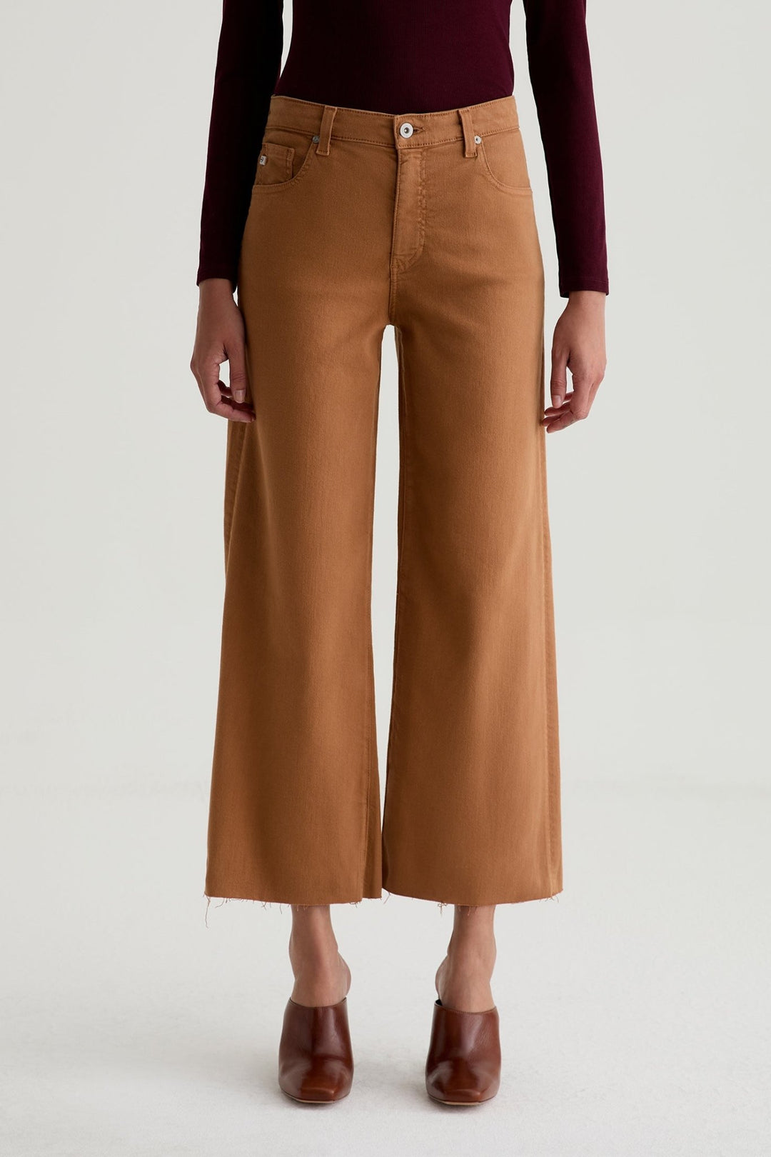 AG Jeans Saige Wide Leg Crop Jean - Capri by Sunset & Co.