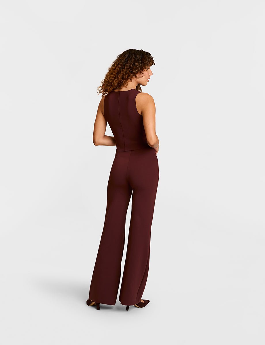 Commando Neoprene Wide Leg Pant - Capri by Sunset & Co.