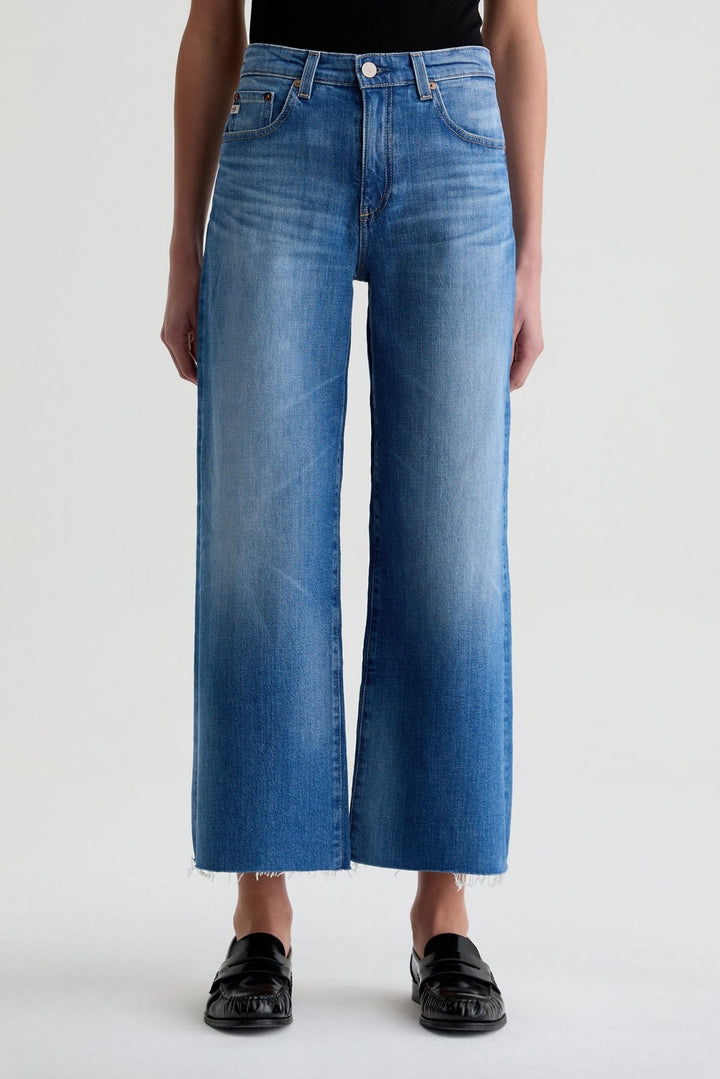 AG Jeans Saige Wide Leg Crop Jean - Capri by Sunset & Co.