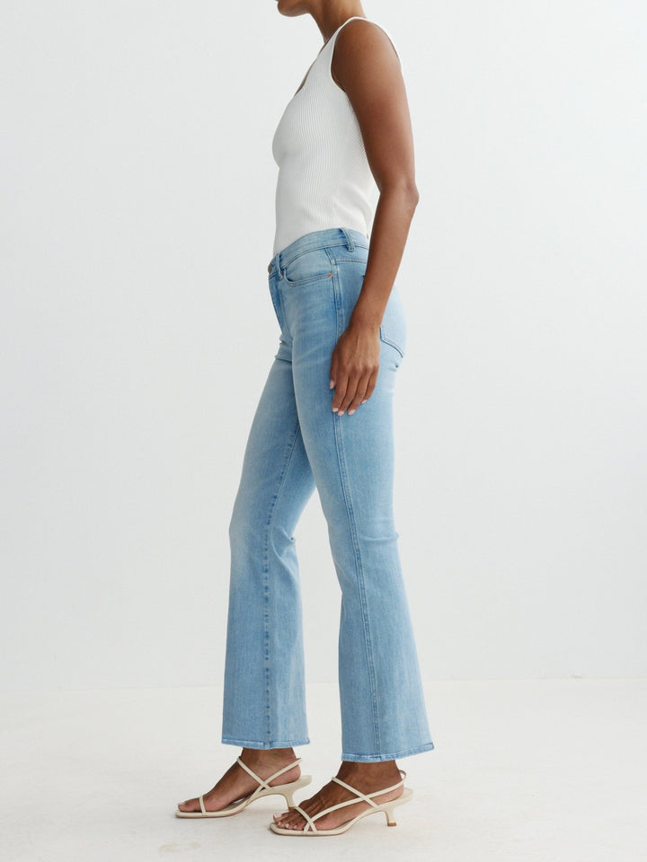 DL1961 Bridget Boot High Rise Instasculpt Crop - Capri by Sunset & Co.