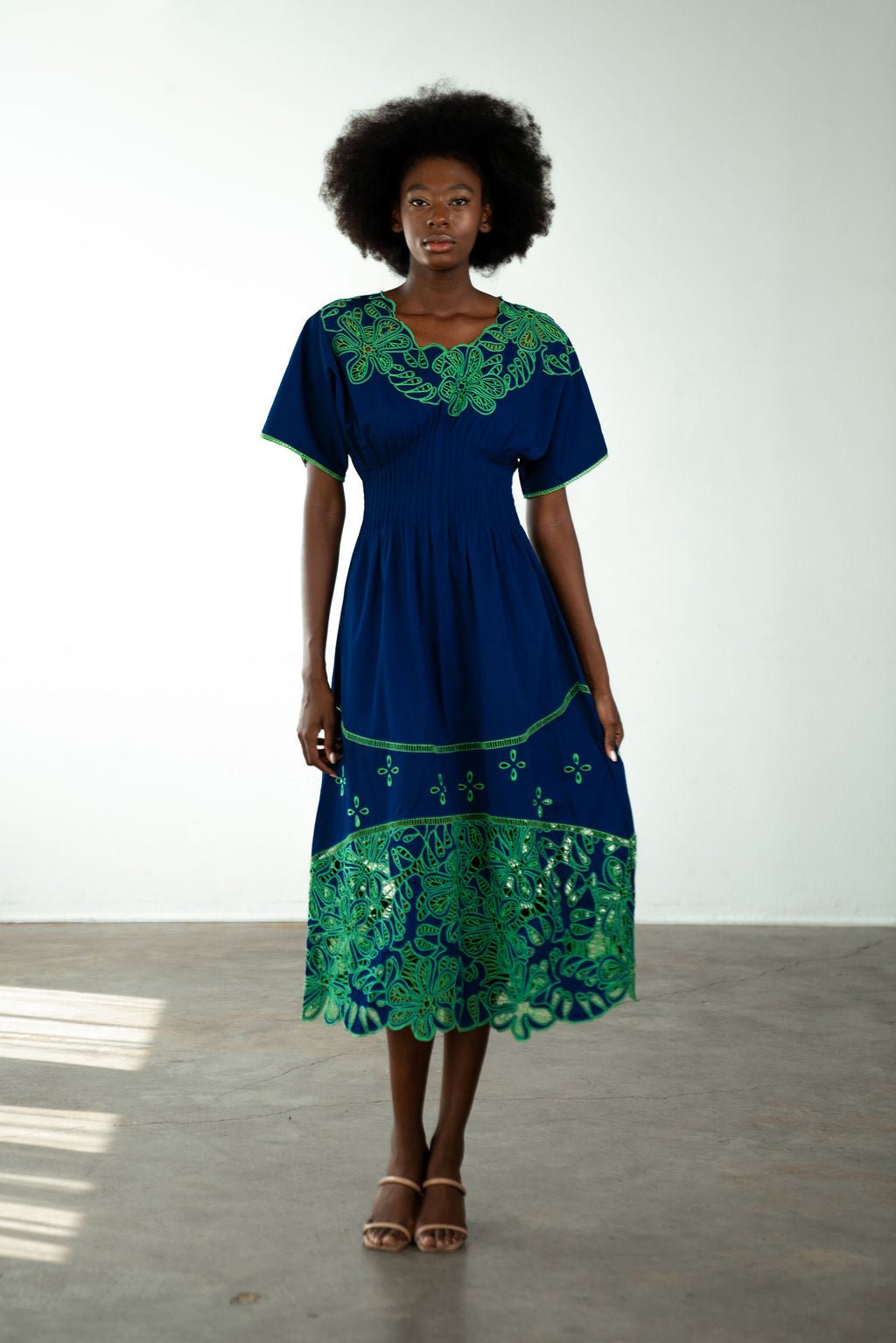 Never A Wallflower Palermo Long Dress - Capri by Sunset & Co.