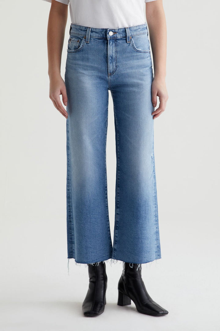 AG Jeans Saige Wide Leg Crop Jean - Capri by Sunset & Co.