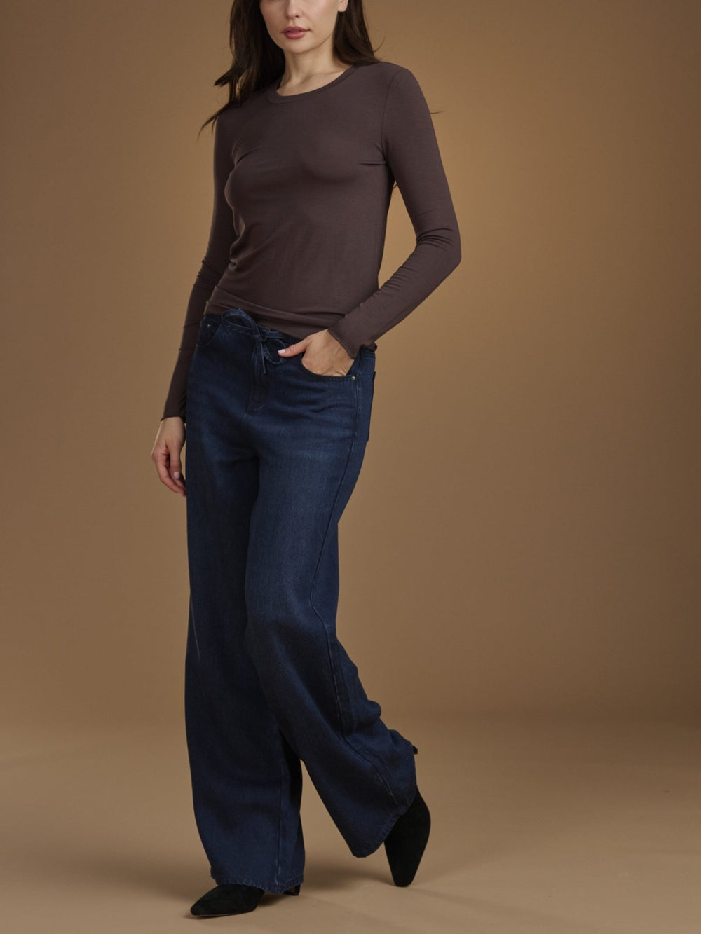 Splendid Lounge Denim Pant - Capri by Sunset & Co.