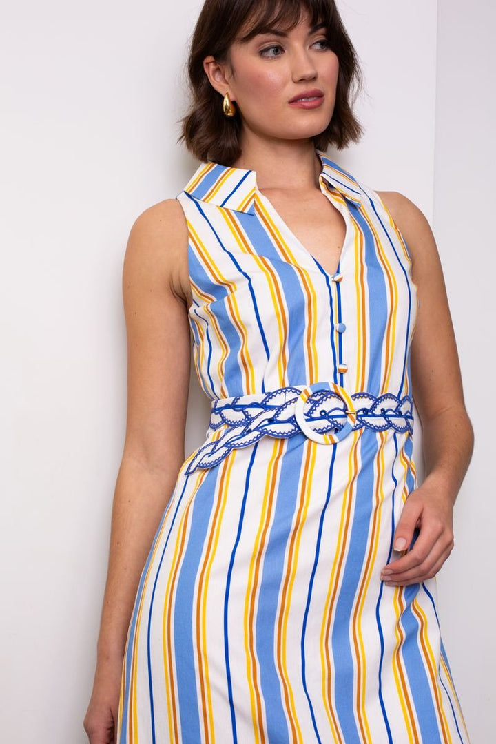 Anna Cate Jill Midi Dress - Capri by Sunset & Co.