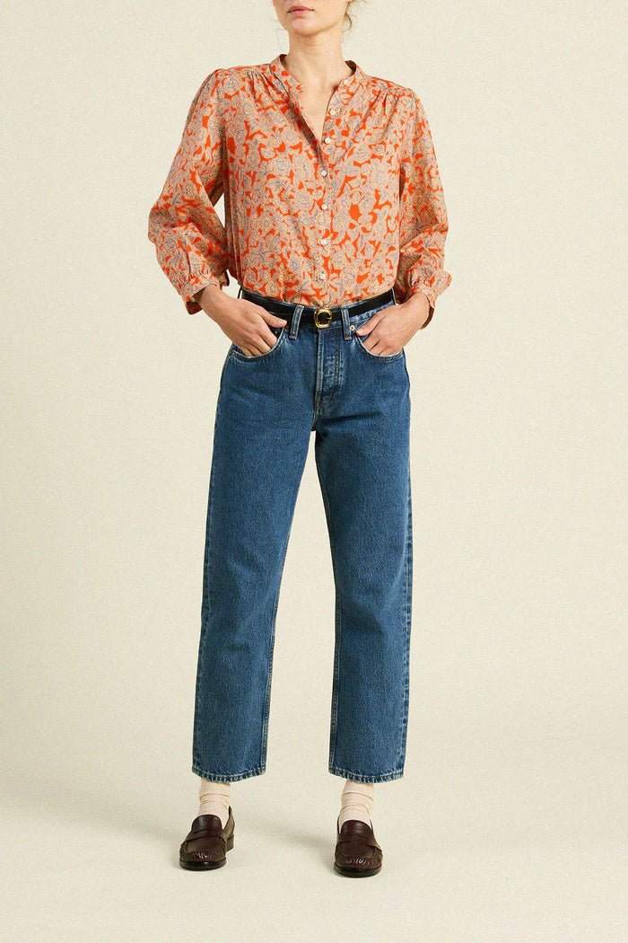 Trovata Clara Blouse - Capri by Sunset & Co.