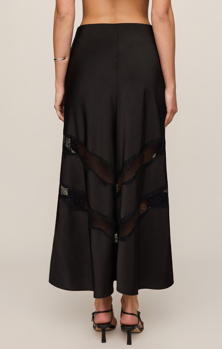 Z Supply Kori Lace Inset Skirt - Capri by Sunset & Co.