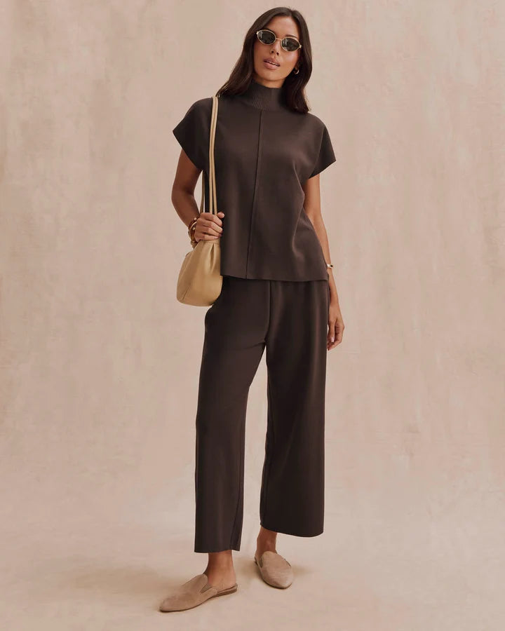 Splendid Mockneck Pullover