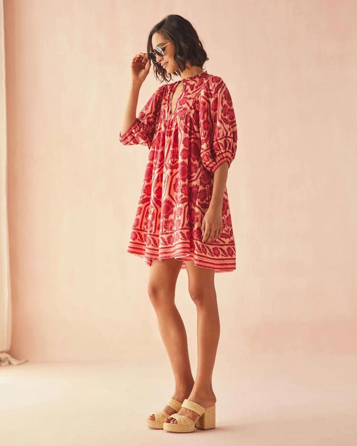 Omika Wren Mini Dress - Capri by Sunset & Co.