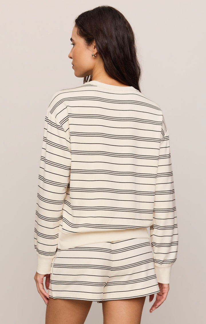 Z Supply Stand Out Striped Sweatshirt