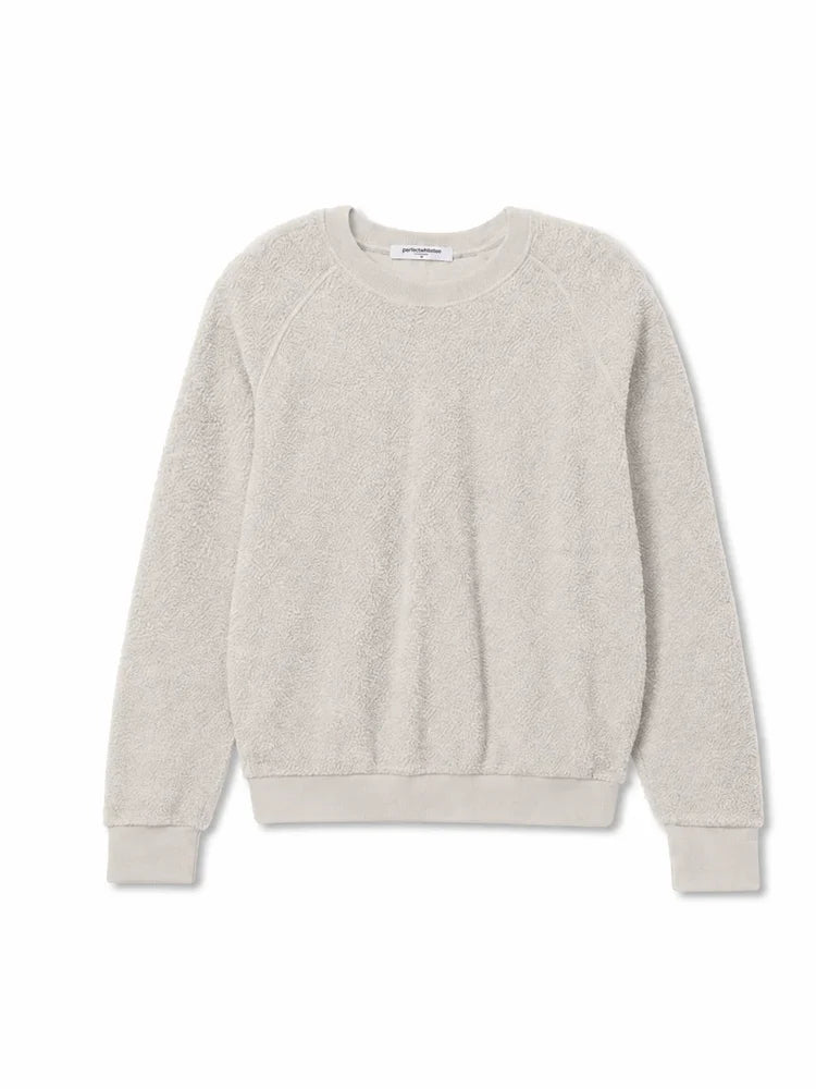 PerfectWhiteTee Ziggy Crew Neck Sweatshirt