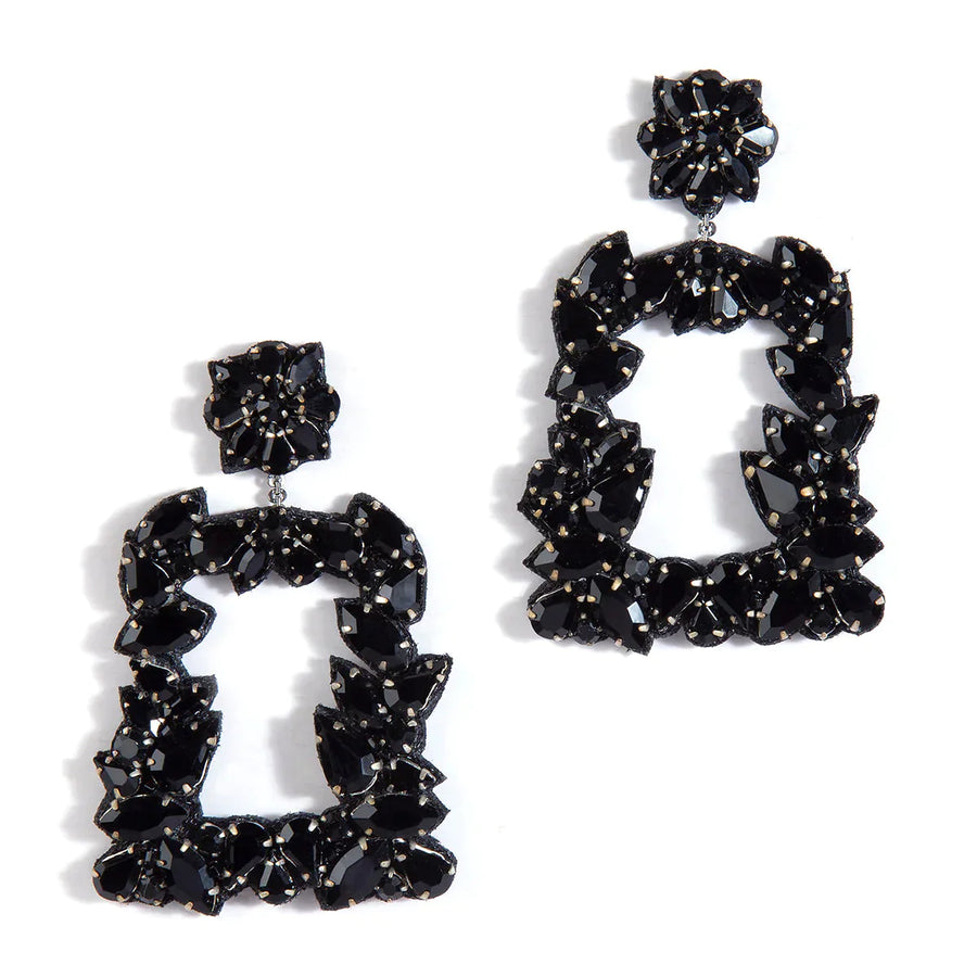 Anushka Earrings - Black