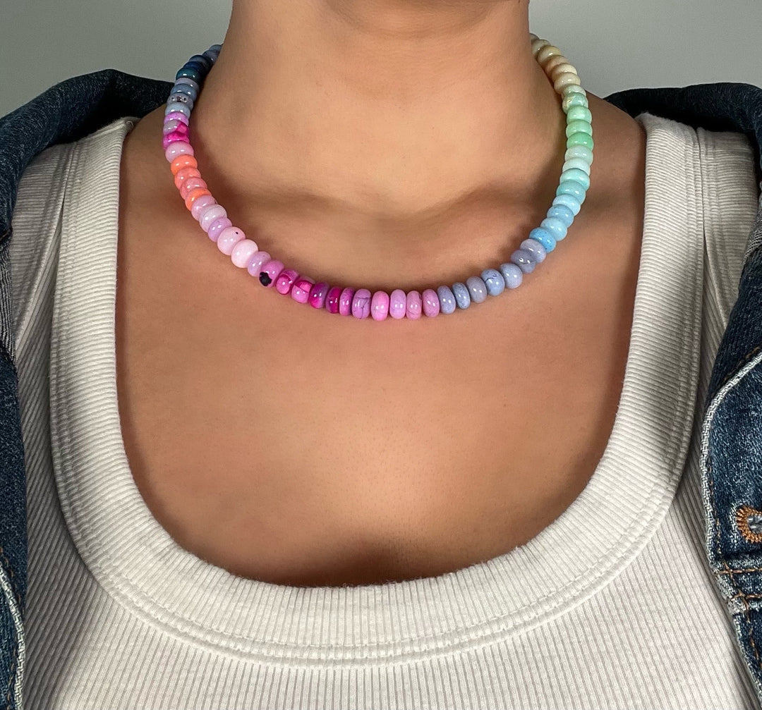 Accessory Concierge Rainbow Candy Necklace - Capri by Sunset & Co.