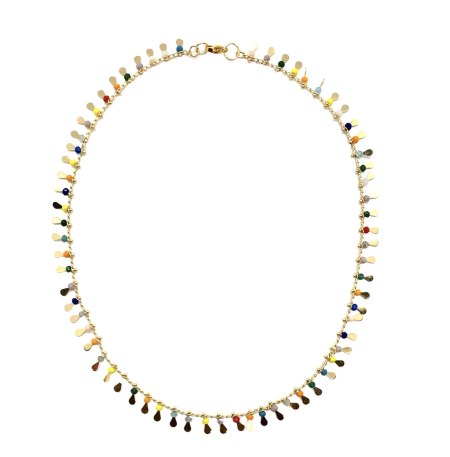 Capri by Sunset Shimmy Gems Collar Necklace